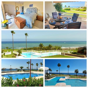 Casitamar frontline beach house rental Casares Costa near Estepona, Bahía De Casares
